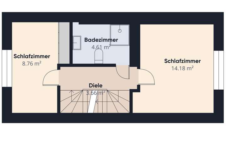 S&P | Grundriss Obergeschoss