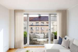Lichterfüllte 3-Zimmer-Wohnung mit großzügigem Balkon in privilegierter Lage – Die vollständige Adresse der Immobilie erhältst du vom Anbieter., 81679 Altbogenhausen, München – Vorschaubild 4