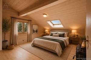 Ein Meisterwerk ökologischer Baukunst – Exklusives Bio-Blockhaus am Waldrand von Icking – Die vollständige Adresse der Immobilie erhältst du vom Anbieter., 82057 Icking – Vorschaubild 10