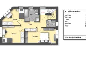 Moderne Maisonette-Eigentumswohnung mit Terrasse in ruhiger Lage nahe Allhorndiek-See – Die vollständige Adresse der Immobilie erhältst du vom Anbieter., 22359 Volksdorf, Hamburg – Vorschaubild 9