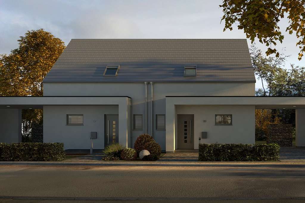 Immobilie in Kaltenengers - Individuell geplante Doppelhaushälfte in Kaltenengers - Ihr maßgeschneidertes Zuhause mit allkauf Qu - Bild 1