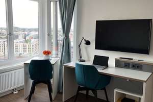 Panoramablick - Studio im Fritz Tower im 16. OG – Lehrter Strasse 24b, 10557 Moabit, Berlin – Vorschaubild 1