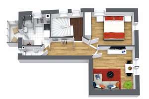 Schöne,     Moderne 2-Zimmer-Wohnung nach Kernsanierung in beliebter Wohnlage Stuttgarts – Krämerstraße 1, 70186 Gablenberg, Stuttgart – Vorschaubild 16