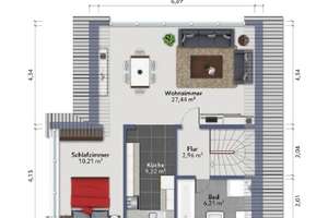 Großzügiges Einfamilienhaus mit Atelierwohnung und Südwestgarten in schöner Wohnlage von Neubrück – Die vollständige Adresse der Immobilie erhältst du vom Anbieter., 51109 Neubrück, Köln – Vorschaubild 30