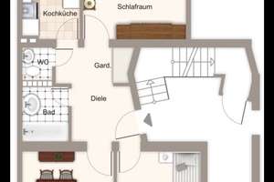 Hochschulnahe 3-Zimmer-Wohnung (WG gesucht)