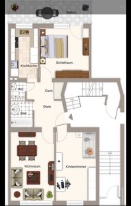 Hochschulnahe 3-Zimmer-Wohnung (WG gesucht)