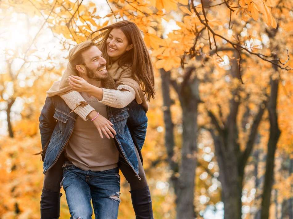 Herbstliebe in Bewegung