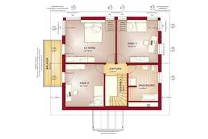 Platz für alle! Exklusiver lichtdurchfluteter Neubau aus dem Hause BIEN ZENKER inkl. Baugrundstück – Mainz-Bingen (Kreis) – Vorschaubild 7