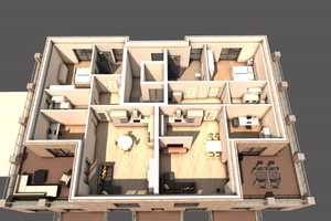 Staffelgeschosswohnung, Nr. 8, Haus 1 – Osnabrück – Vorschaubild 5