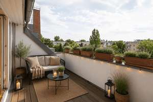 Sonnige Dachgeschosswohnung mit großem Südbalkon – 3 Zimmer in Berlin-Johannisthal – Die vollständige Adresse der Immobilie erhältst du vom Anbieter., 12487 Johannisthal, Berlin – Vorschaubild 8