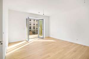 2-Zi Garten-EG Wohnung  in Süd-Ost-Ausrichtung | EBK | Blick auf Parkfläche – Friedenauer Höhe 21, 12159 Friedenau, Berlin – Vorschaubild 12