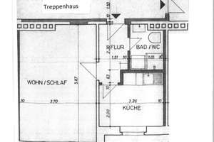 Rotherbaum: 1-Zi-Altbau in Uninähe: Wohnbüro, Praxis, Atelier – Die vollständige Adresse der Immobilie erhältst du vom Anbieter., 20146 Rotherbaum, Hamburg – Vorschaubild 8