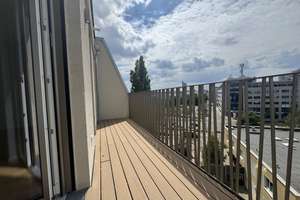 Smarter Wohnen: 2-Zimmer-Wohnung mit Balkon und Blick über Leipzig im Erstbezug