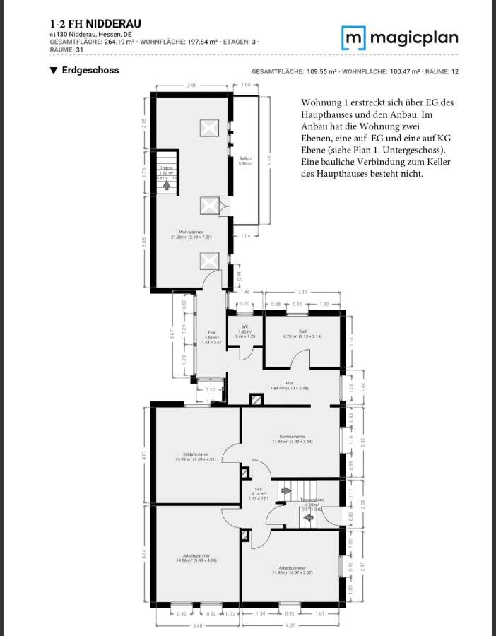Grundriss EG