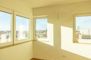 Panoramablick auf Leipzig – 3-Zimmer-Wohnung in neuem Wohnensemble