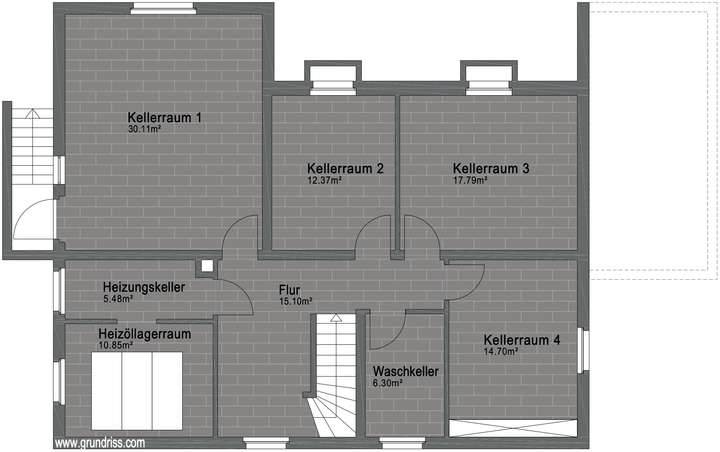Grundriss Kellergeschoss