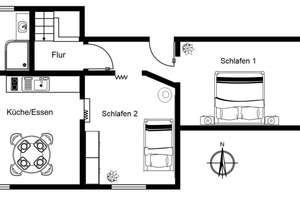 Kapitänshaus mit 2 FEWO´s direkt am Alten Strom | www.LUTTER.net – Am Strom 113, 18119 Seebad Warnemünde, Rostock – Vorschaubild 12