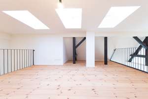 Dachgeschosstraum mit Galerie & Balkon | 2 Bäder | Aufzug | Dielenboden | Stellplatz mgl. – Wurzner Straße 156a, 4318 Sellerhausen-Stünz, Leipzig – Vorschaubild 22