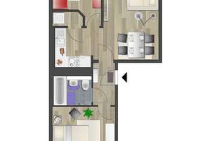 Modernisierte 3-Raum-Wohnung am Johanniskarree – Theresenstr. 1a, 9111 Zentrum, Chemnitz – Vorschaubild 5