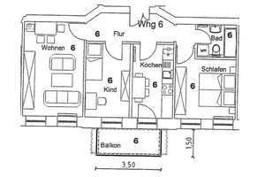 Gemütliche Dreiraumwohnung in Stötteritz – Die vollständige Adresse der Immobilie erhältst du vom Anbieter., 4299 Stötteritz, Leipzig – Vorschaubild 3