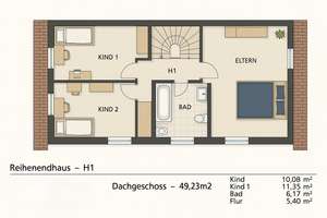 Exklusives Reihenendhaus in Hamburg–Eißendorf – Stil, Komfort & Lebensqualität – Die vollständige Adresse der Immobilie erhältst du vom Anbieter., 21075 Heimfeld, Hamburg – Vorschaubild 32