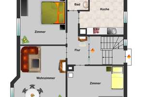 Dreifamilienhaus mit großem Garten, Terrasse u. Loggia! Wohnen und Vermieten unter einem Dach. – Die vollständige Adresse der Immobilie erhältst du vom Anbieter., 74078 Neckargartach, Heilbronn – Vorschaubild 33