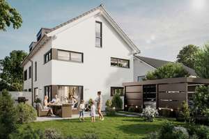 Hochwertiger Neubau in Trudering: Moderne Doppelhaushälfte in massiver Ziegelbauweise