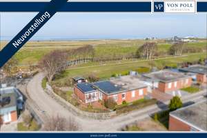 Die Nordsee als Nachbar - Ferienbungalow in erster Reihe der Dornumersieler Rammsiedlung – Die vollständige Adresse der Immobilie erhältst du vom Anbieter., 26553 Dornum – Vorschaubild 1