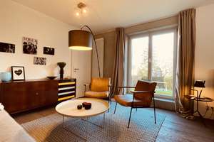 Hochwertiges möbliertes Apartment mit Terrasse in ruhiger Bestlage am Killesberg