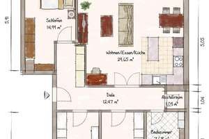 Eigennutzung: Moderne Eigentumswohnung mit Balkon und PKW-Stellplatz in Leipzig-Eutritzsch – Die vollständige Adresse der Immobilie erhältst du vom Anbieter., 4129 Eutritzsch, Leipzig – Vorschaubild 9
