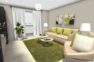 Schöne 4-Zimmer-Wohnung zentral und dennoch ruhig  in GE-Bulmke