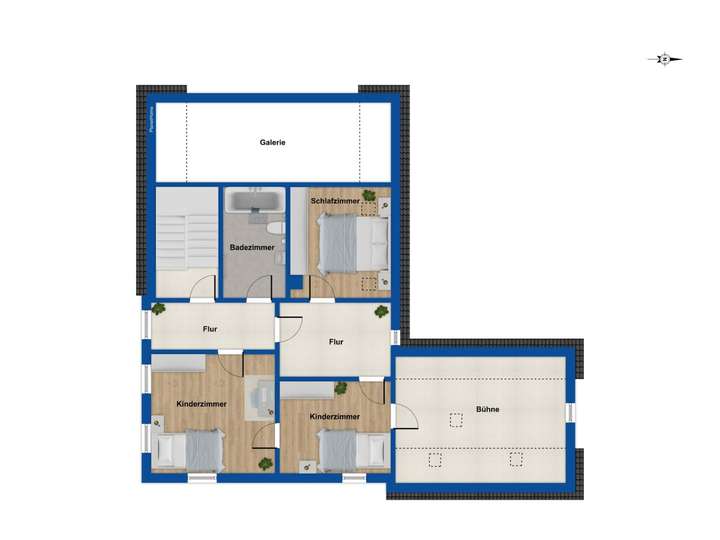 Grundriss - Obergeschoss