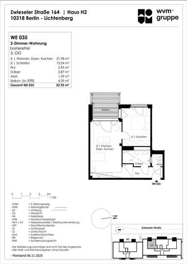 Zwieseler Straße 164-H2-WE035-