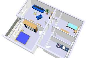 3-Zimmer-Wohnung in grüner Lage am Rande Mettenhofs – Malmöweg 1, 24109 Mettenhof, Kiel – Vorschaubild 2