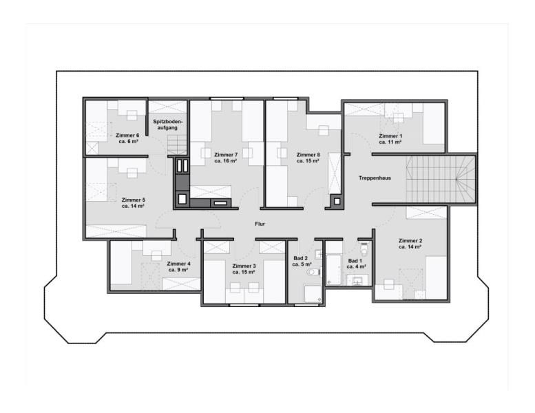Grundriss Dachgeschoss