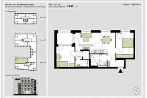 Flexibel Wohnen: 74 m² für Paare oder die perfekte 2er-WG – Zerzabelshofstraße 13, 90478 Ludwigsfeld, Nürnberg – Vorschaubild 5