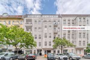 IMMOBERLIN.DE - Charmante Stuck-Altbauwohnung mit Südbalkon & Lift im Trendviertel