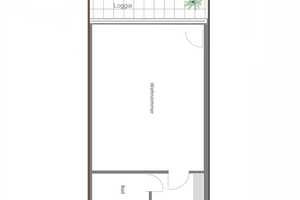 München Solln, helles, großzüges 1 Zi. App. mit sep. Küche und Balkon – München – Vorschaubild 12