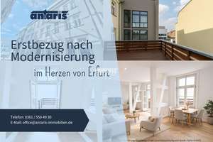 antaris Immobilien GmbH ** Stilvolle Altstadtwohnung mit Terrasse im Herzen von Erfurt ** – Die vollständige Adresse der Immobilie erhältst du vom Anbieter., 99084 Altstadt, Erfurt – Vorschaubild 1