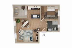 EXKLUSIVER NEUBAU-TRAUM AM WASSERTURM MIT BALKON UND FAHRSTUHL – Die vollständige Adresse der Immobilie erhältst du vom Anbieter., 38102 Östliches Ringgebiet, Braunschweig – Vorschaubild 12