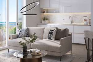 78WEST: 2-Zimmer-Wohnung  im 4. Obergeschoss mit Balkon – Prüfeninger Str. 78, 93049 Westenviertel, Regensburg – Vorschaubild 2