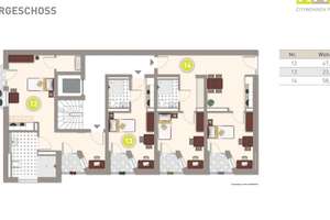 Erstvermietung Moderne 2-Zimmer-Wohnung mit Balkon in Bonn-Poppelsdorf 59m2 – Karlrobert-Kreiten-Straße 2, 53115 Poppelsdorf, Bonn – Vorschaubild 13