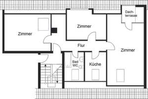 Dachgeschosswohnung mit Balkon – Rautheimhöhe 6, 38126 Südstadt-Rautheim-Mascherode, Braunschweig – Vorschaubild 3