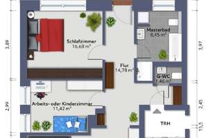 Moderne Eigentumswohnung mit Terrasse am beliebten Erzbergerplatz zentral und ruhig in Nippes – Die vollständige Adresse der Immobilie erhältst du vom Anbieter., 50733 Nippes (Ortsteil), Köln – Vorschaubild 17