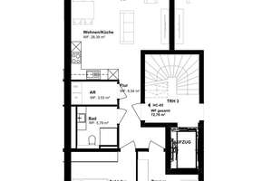 Neubau Erstbezug:  Exklusive und hochwertig ausgestattete 3 Zimmer HP-Wohnung - Haus C – Die vollständige Adresse der Immobilie erhältst du vom Anbieter., 28207 Hastedt, Bremen – Vorschaubild 7