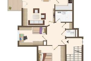 Moderne, helle Wohnung in ruhiger Lage mit Garage – 70469 Hohe Warte, Stuttgart – Vorschaubild 24