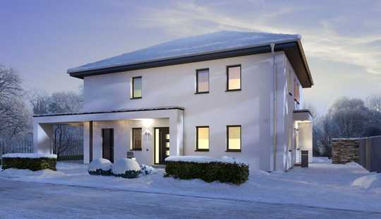 Bild von Neubau einer Zweifamilienvilla fußläufig U-Bahn Buckhorn