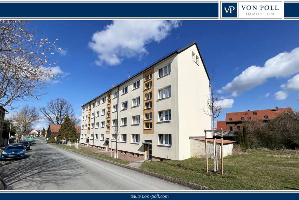 Immobilie in Großschwabhausen - Etagenwohnung mit Balkon nahe Jena - Bild 0