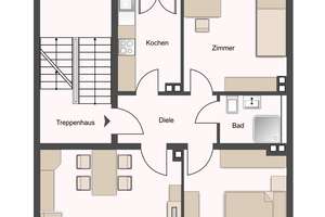 ***BELLE ETAGE MIT 3 ZIMMERN UND BALKON - TOP GRUNDRISS - NAHE DER KÖ*** – Die vollständige Adresse der Immobilie erhältst du vom Anbieter., 40215 Friedrichstadt, Düsseldorf – Vorschaubild 10