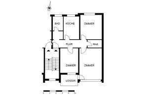 Ihre neue Wohnung: weitläufige 3-Zimmer-Wohnung – Kopernikusstraße 10, 28357 Lehesterdeich, Bremen – Vorschaubild 8